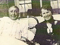 Robert Fail Smith (1880-unknown) with wife Ada Florence Penny (1882-1951), grandparents of Alan Robert Smith (born 1931)